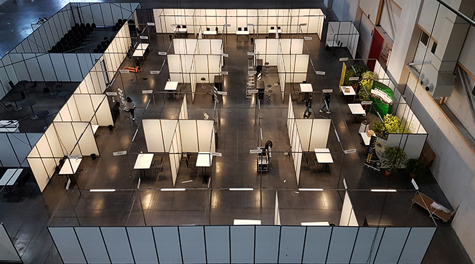 Alimentation électrique salon et exposition — Power Underground